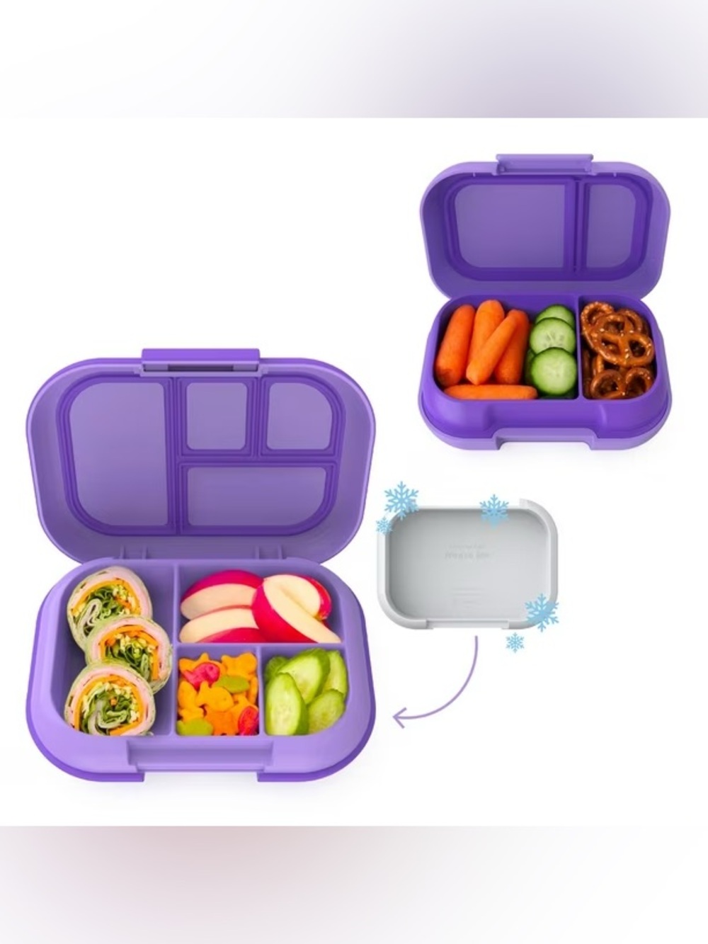 Bentgo Kids Chill Lunch Box + Bentgo Kids Snack Box